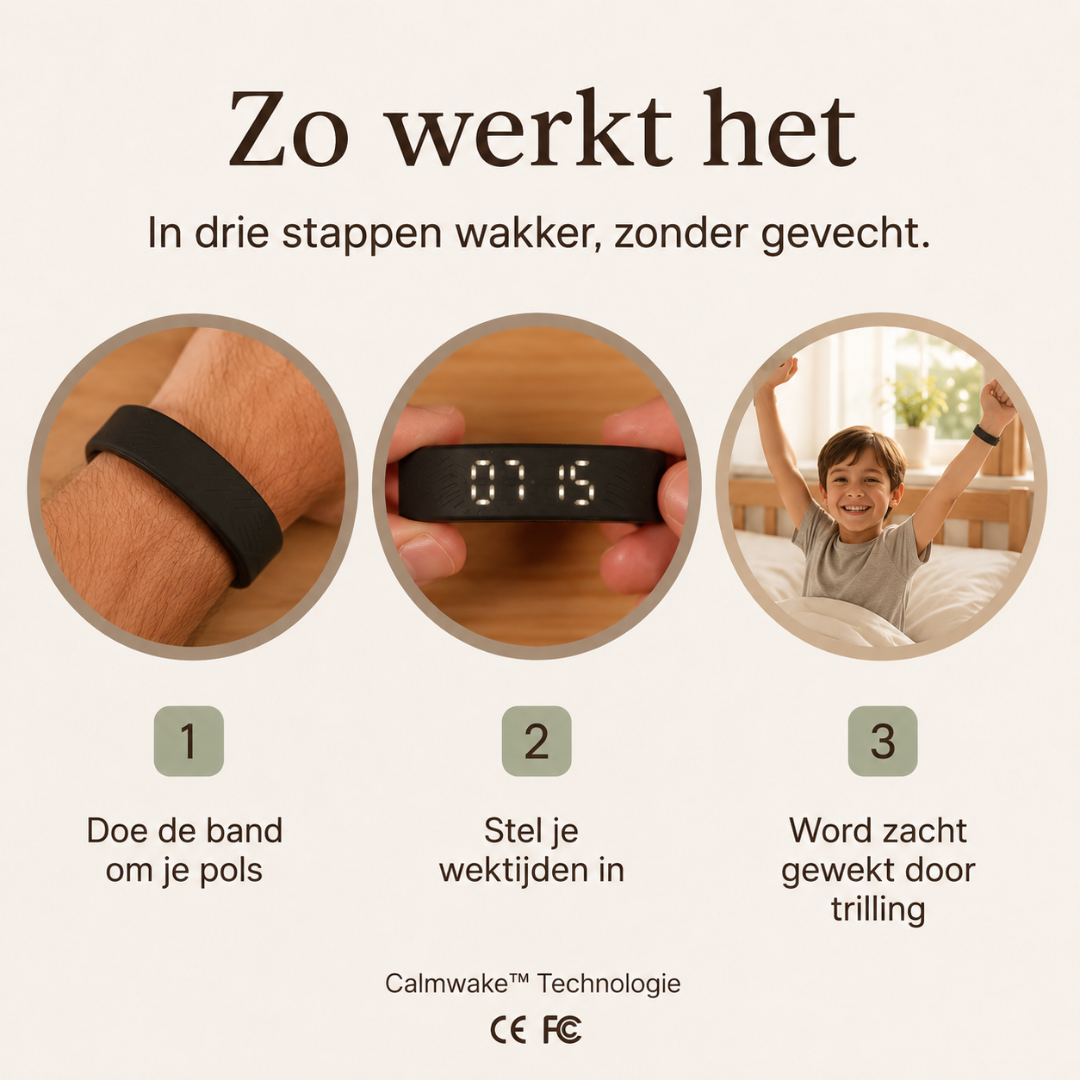 CalmWake - Stil alarm voor ADHD
