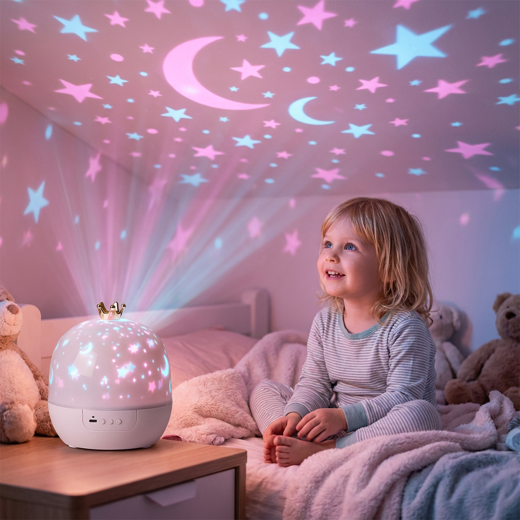 StarNest™ – 2-in-1 Nachtlamp & Projector voor Kinderen
