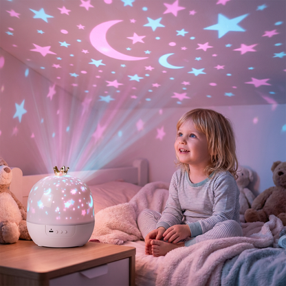 StarNest™ – 2-in-1 Nachtlamp & Projector voor Kinderen