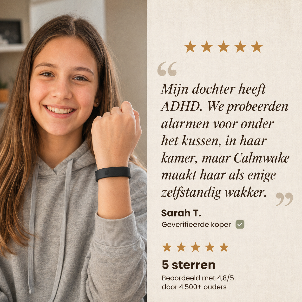 CalmWake - Stil alarm voor ADHD