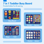 Busyboard™ – Educatief Montessori Speelbord (Fijne Motoriek)