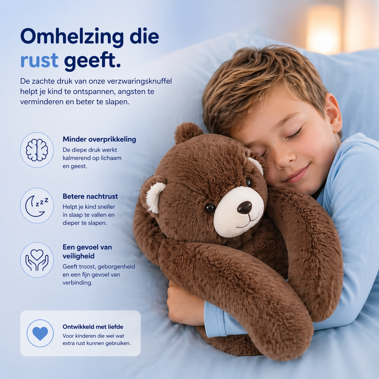 Bruno de Beer Verzwaringsknuffel