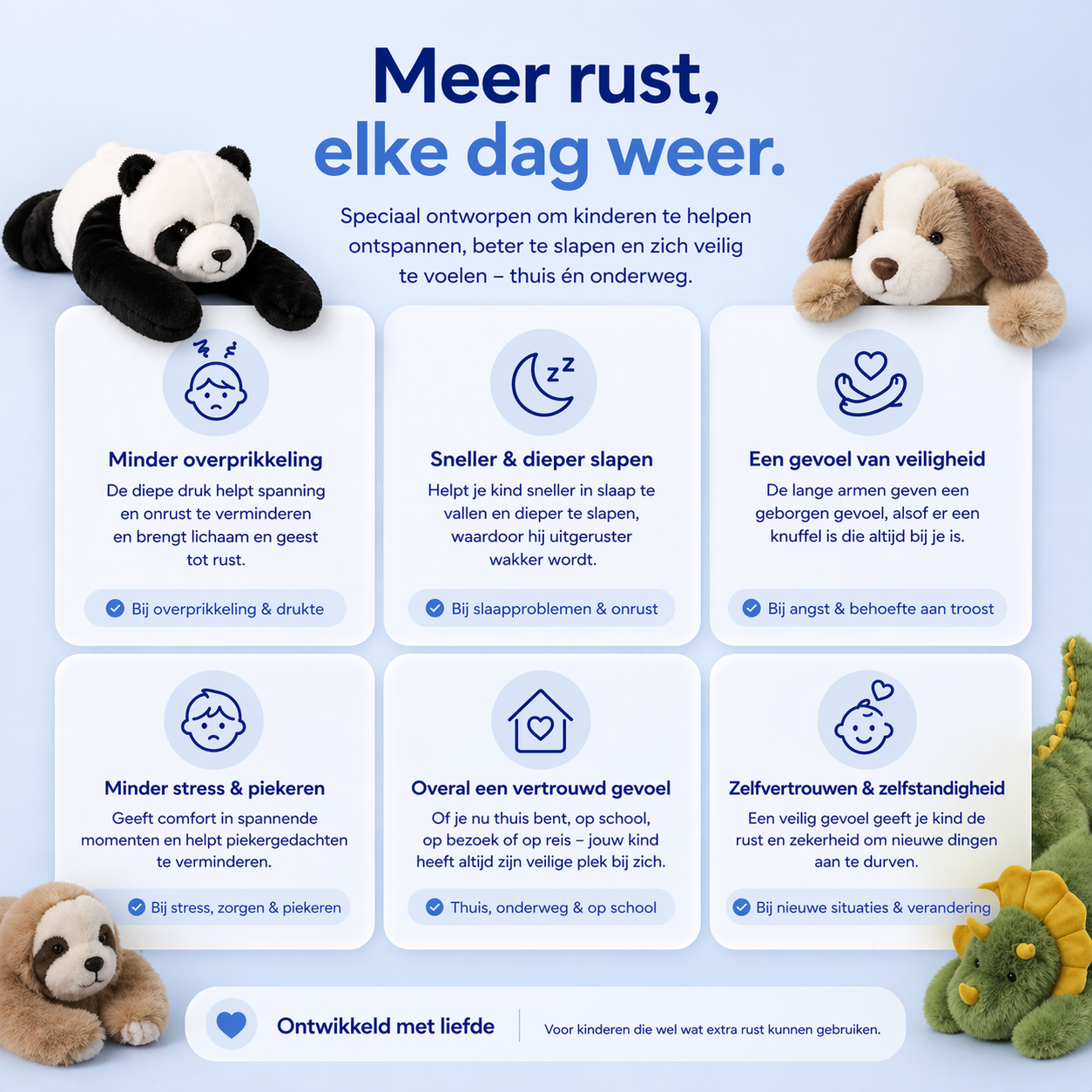 Bruno de Beer Verzwaringsknuffel