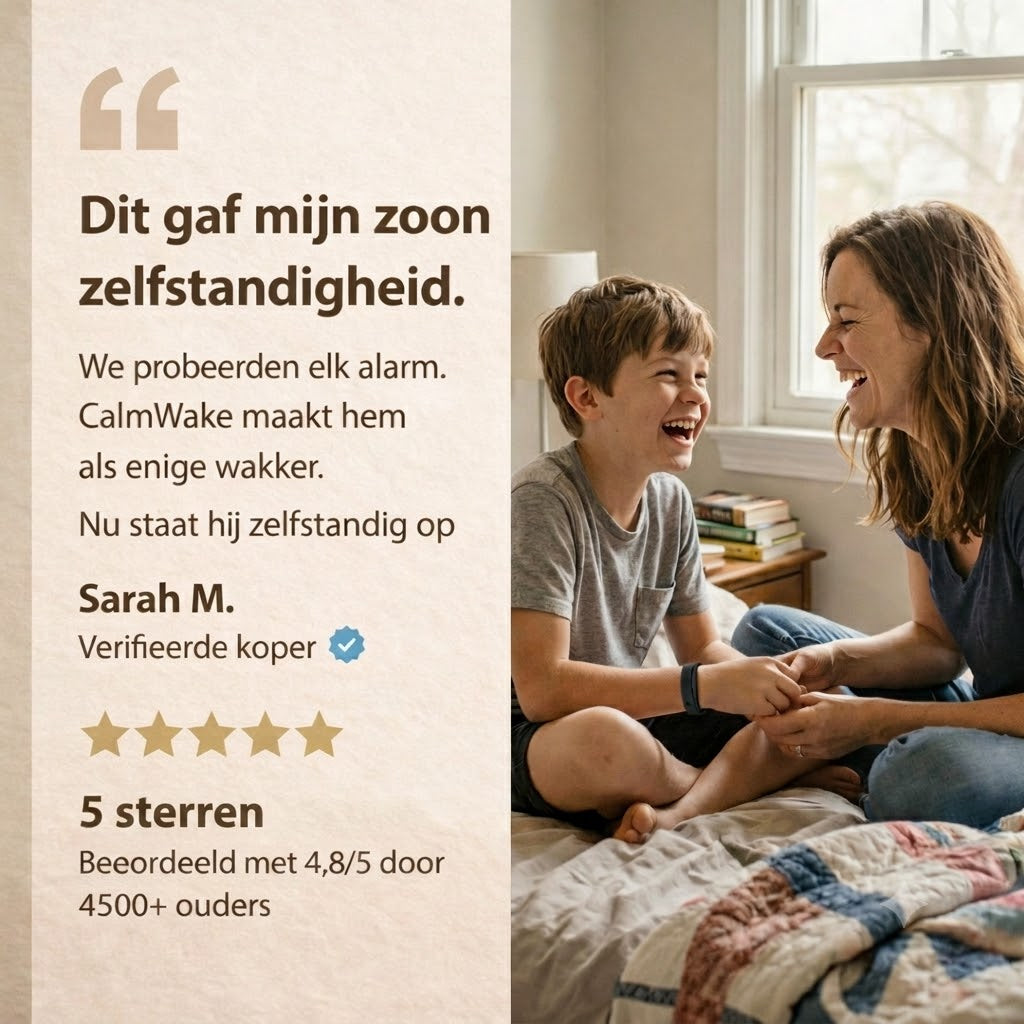 CalmWake - Stil alarm voor ADHD
