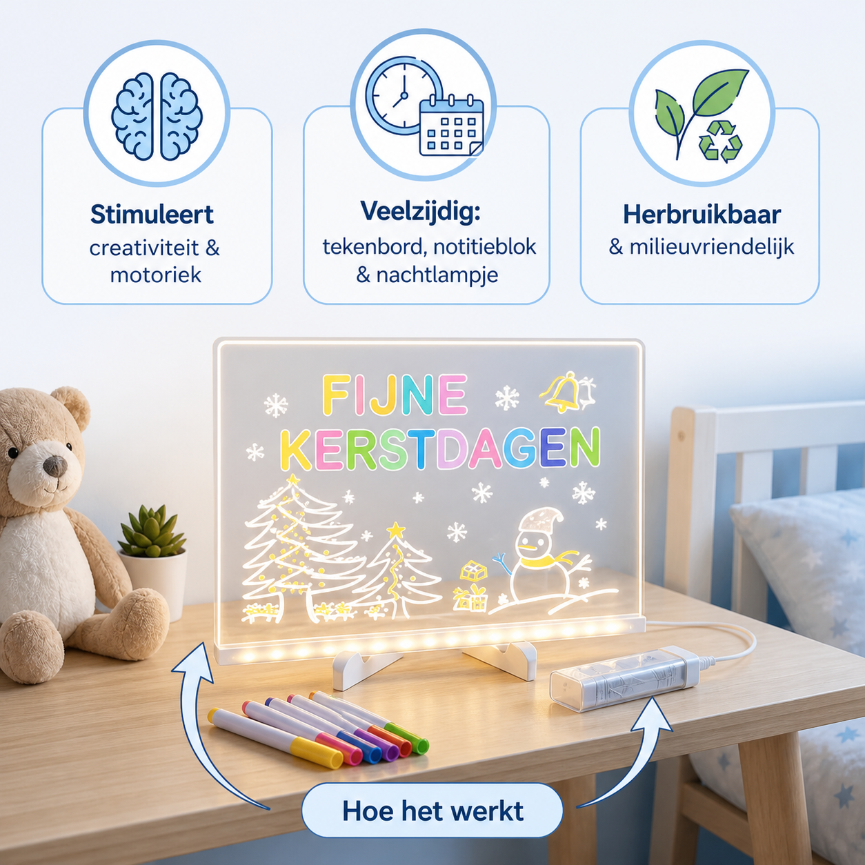 LightSketch LED Tekenbord voor Kinderen