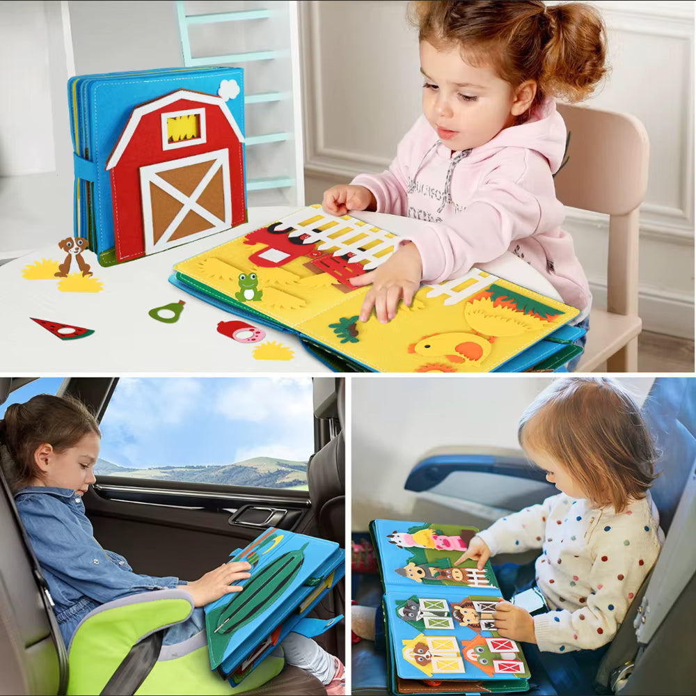 Montessori Busy Board – Leer spelenderwijs