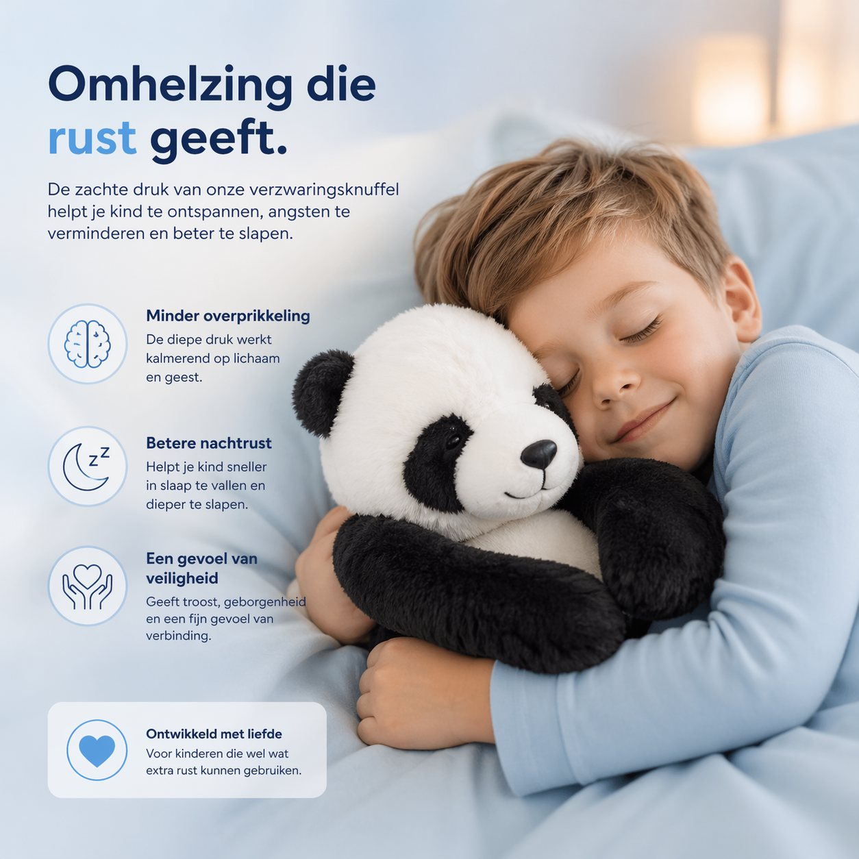 Pip de Panda Verzwaringsknuffel