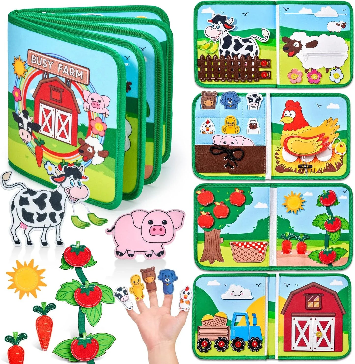 Montessori Busy Board – Leer spelenderwijs