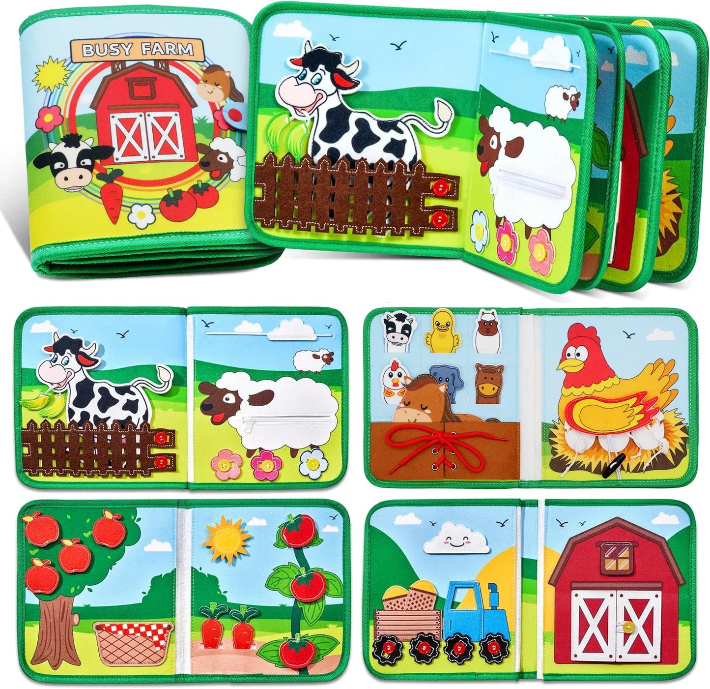 Montessori Busy Board – Leer spelenderwijs