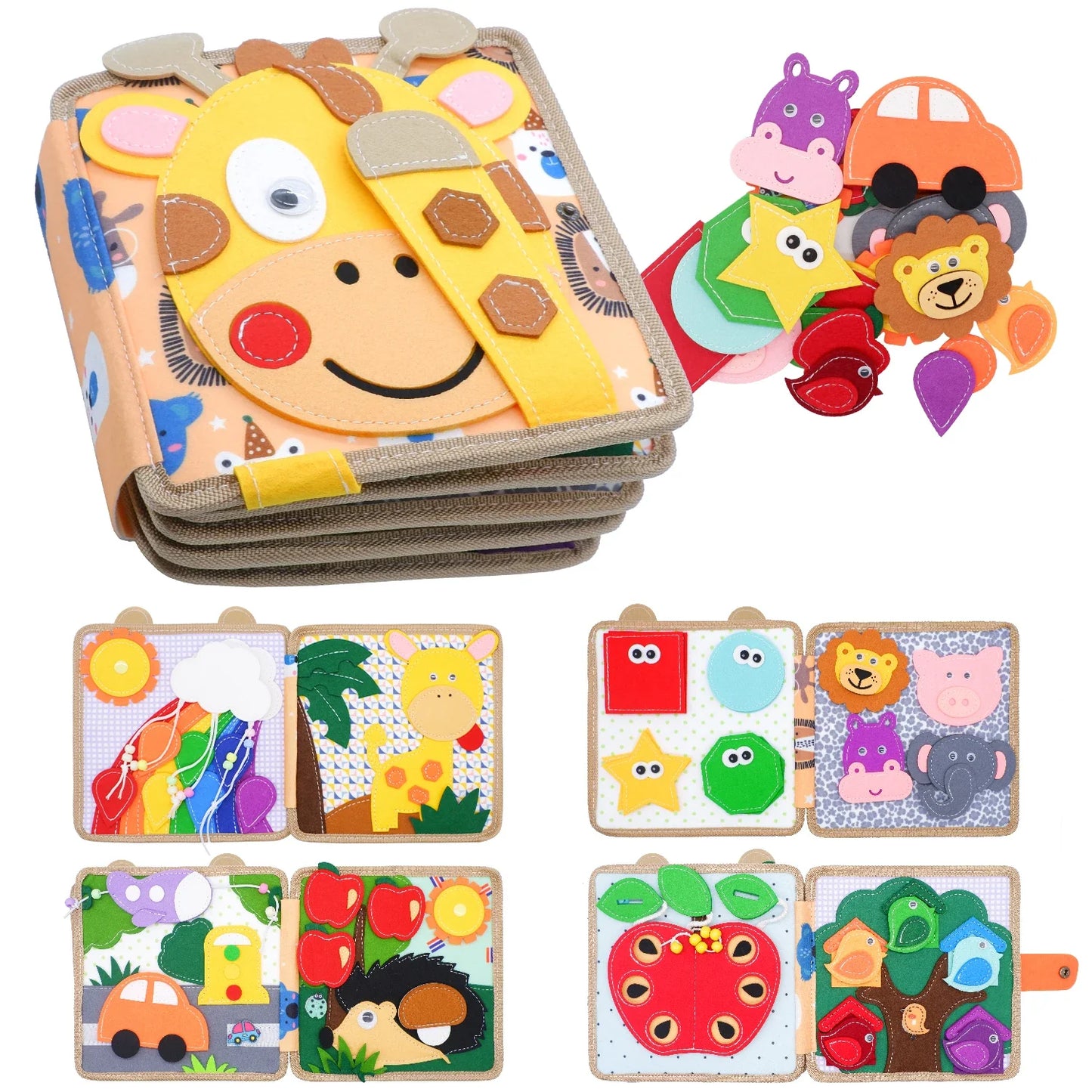 Montessori Busy Board – Leer spelenderwijs