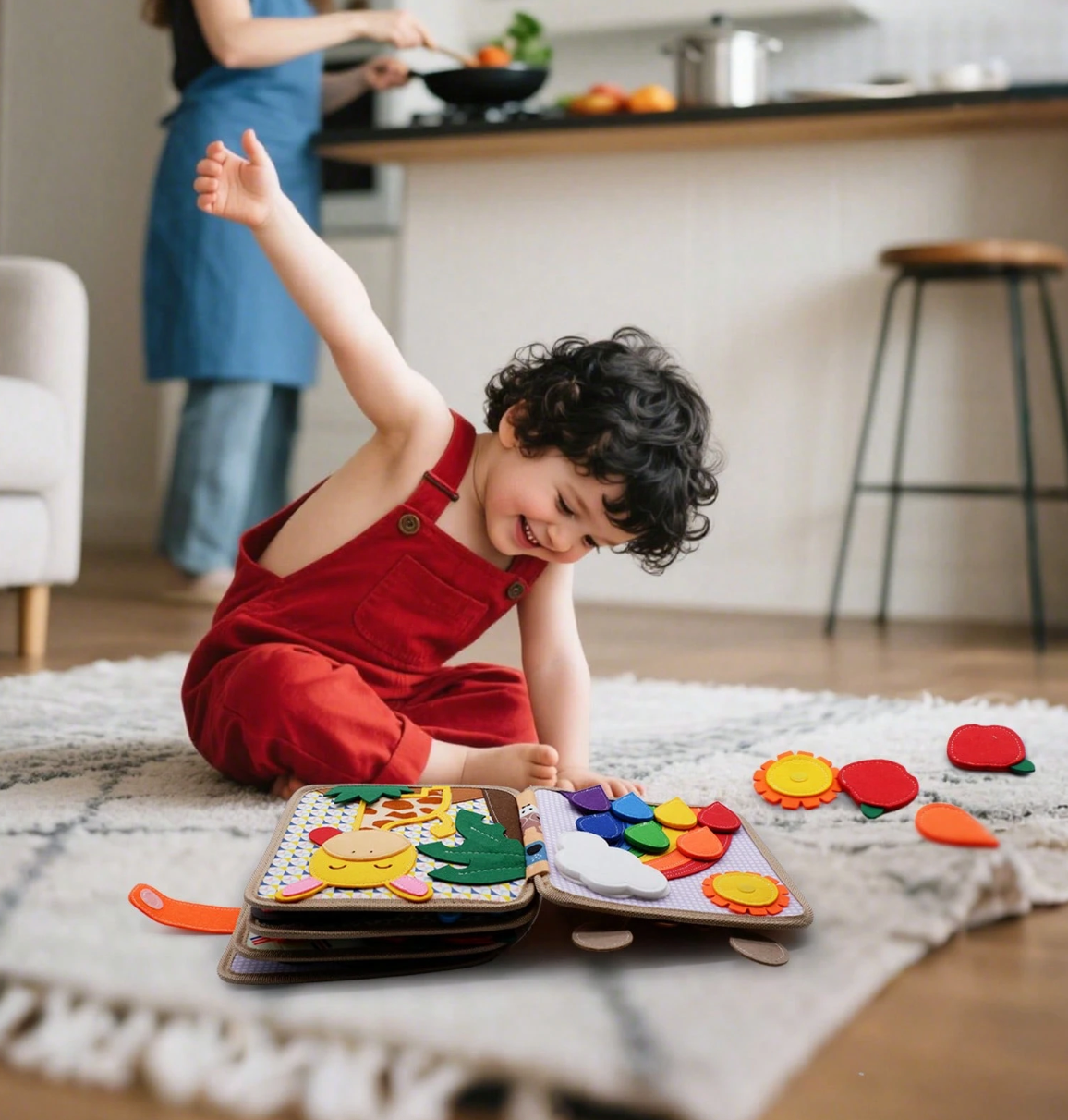Montessori Busy Board – Leer spelenderwijs