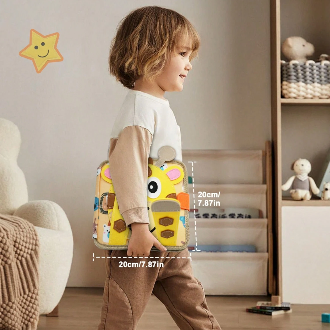 Montessori Busy Board – Leer spelenderwijs