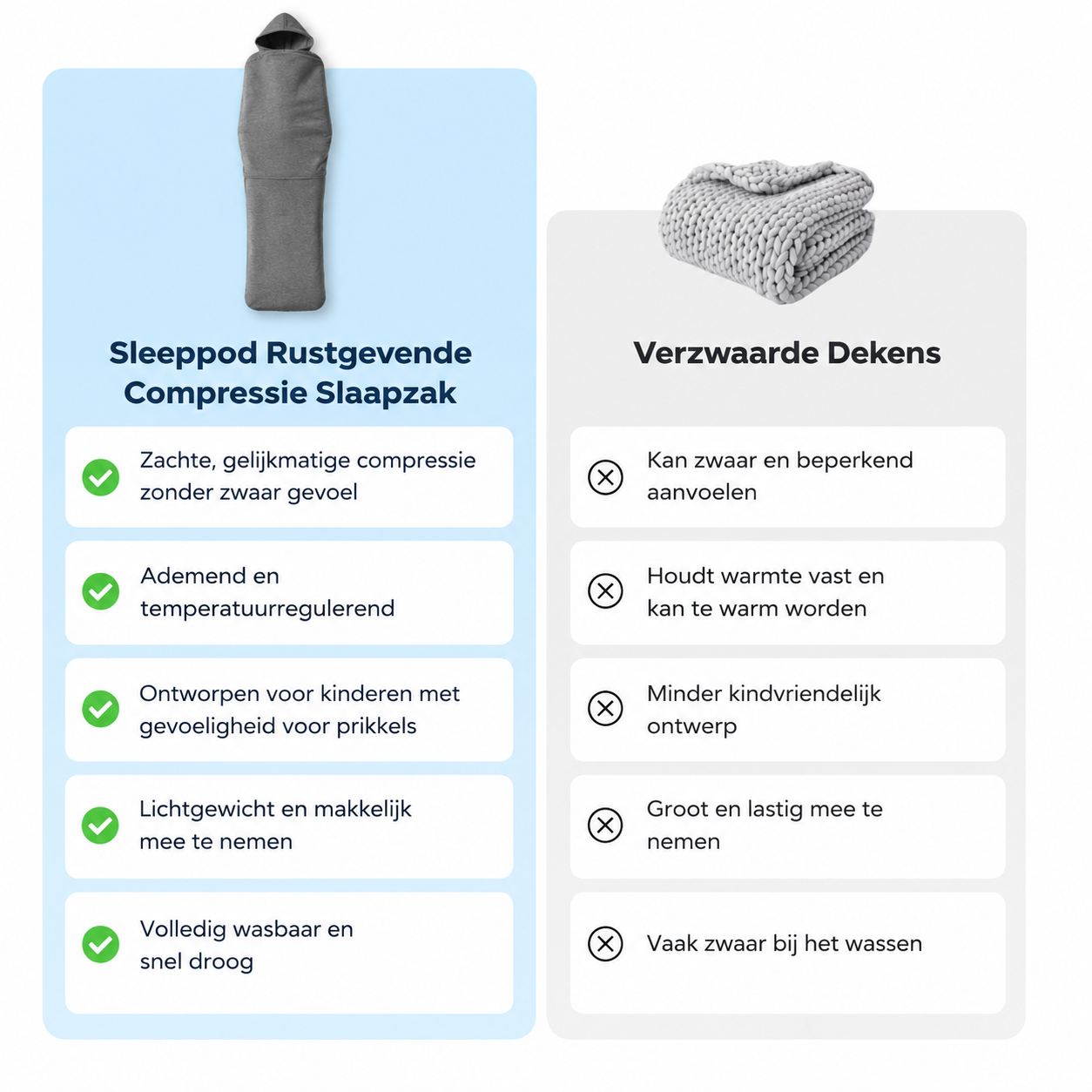 Sleeppod Rustgevende Compressie Slaapzak