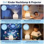 StarNest™ – 2-in-1 Nachtlamp & Projector voor Kinderen